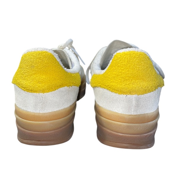 Adidas Gazelle Bold W Womens 8 Grey/Gold - Picture 2 of 9